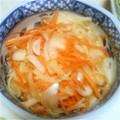 カリーマ's cooksnap of when they made 新玉ねぎとにんじんの中華風サラダ.