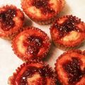 お抹茶らぶ's cooksnap of when they made ノンオイル❀いちごジャムマフィン❀.