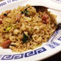 おらうーみん。's cooksnap of when they made 小松菜とベーコンの炒飯.