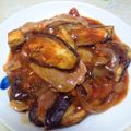 yuki5545's cooksnap of when they made パスタソースで♪♪なすのトマト煮.