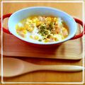 にけ☆★'s cooksnap of when they made 簡単☆ハムとコーンのドリア.