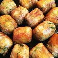 cyopisan's cooksnap of when they made お弁当にもピッタリ＊肉巻きおにぎり.