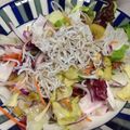 もうらん's cooksnap of when they made レタスとしらすのサラダ.