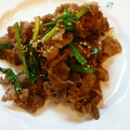 horseland's cooksnap of when they made 牛こまとねぎの簡単炒め.
