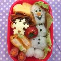 mayumi57's cooksnap of when they made オラフ⁈弁当.