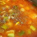めかにか's cooksnap of when they made ひよこ豆のトマトスープ.
