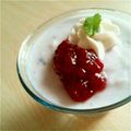 70cafe's cooksnap of when they made ブルーベリージャム♡ブラマンジェ☆☆.