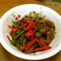 かるるこるる's cooksnap of when they made 材料２つ！ピーマンと塩昆布の和え物.