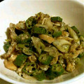 しとしと's cooksnap of when they made 超簡単！油揚げと長ネギのゴマ味噌煮.