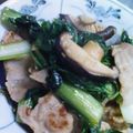 poohponchi's cooksnap of when they made ✿タアサイと豚肉のピリ辛オイスター炒め✿.