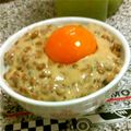 ・夏菜・'s cooksnap of when they made 卵かけ納豆ご飯.