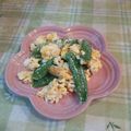 オレンジリング's cooksnap of when they made レンジDE絹さやと卵のサラダ。.