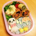 もともとりあこ's cooksnap of when they made キャラ弁おかず　傘デコ！梅雨にピッタリ！.