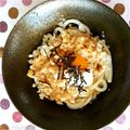食欲キング's cooksnap of when they made 大根おろしと天かすうどん.