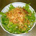 大村農園の嫁's cooksnap of when they made 水菜と梅干のシャキシャキ和え.