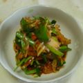 おがちん44's cooksnap of when they made ささっとおつまみ☆キムチとニラ和え.