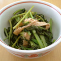 ぐーたらレシピ研究所's cooksnap of when they made 小松菜と油揚げの煮びたし.