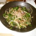 あっぷる147's cooksnap of when they made もやし沢山の鶏ニラレバ炒め.