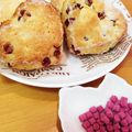 衛璃氏's cooksnap of when they made 米粉入り＊さっくり粒ジャムスコーン.