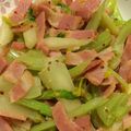 まっちゃぷりん♪'s cooksnap of when they made セロリとベーコンのマスタード炒め♪.
