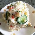 あかめがねはん's cooksnap of when they made ダイエットに◎美味おからポテトサラダ.