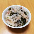 Kchamy's cooksnap of when they made ＊なつかしのわかめご飯＊.