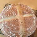 nocconeco's cooksnap of when they made 国産小麦のカンパーニュ(ホシノ天然酵母).
