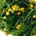 よこもす's cooksnap of when they made 簡単！ ほうれん草とコーンのバター炒め.