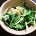 rosekanako's cooksnap of when they made 水菜とちくわのわさびマヨ.