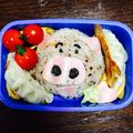 こぶたのブー☆'s cooksnap of when they made 簡単キャラ弁 トイストーリー☆ハム.