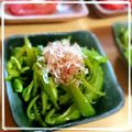 にけ☆★'s cooksnap of when they made ピーマンのお浸し.