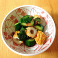 ♡shizu♡'s cooksnap of when they made ちくわときゅうりの和え物～梅しそ味～.