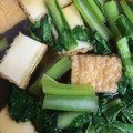 masamichia's cooksnap of when they made 厚揚げと小松菜の煮物.