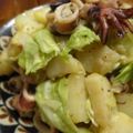 hokiiti's cooksnap of when they made ✿いかとじゃが芋のアンチョビ炒め✿.