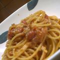 twin-twin's cooksnap of when they made 簡単　トマトクリームソースのパスタ.