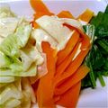 茶兎子's cooksnap of when they made 混ぜるだけの温野菜ソース♪.