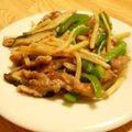 ミスターぽてつ's cooksnap of when they made しいたけ入り☆豚肉で青椒肉絲.