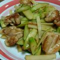 hitomiria's cooksnap of when they made 鶏肉とアスパラの中華風炒め.