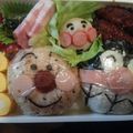 satuki07's cooksnap of when they made クリスマスにアンパンマンのキャラ弁.