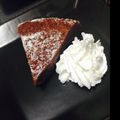 なかみく's cooksnap of when they made 炊飯器で作る！しっとり濃厚ガトーショコラ.