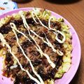 maakyon22's cooksnap of when they made フワフワ関西風お好み焼き.