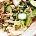 うさぎ0x0's cooksnap of when they made 納豆サラダうどん.