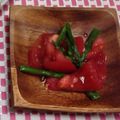 punipuni73's cooksnap of when they made 【減塩】アスパラとトマトのレモンサラダ。.