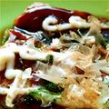 あゆくまくま's cooksnap of when they made ★卵無しでもOK★お手軽お好み焼き.