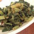 ぽてとママ♡'s cooksnap of when they made 大根葉炒め.