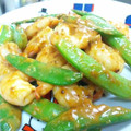 wkahk's cooksnap of when they made 海老とスナップエンドウのマヨネーズ炒め.