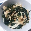 楓✿椛's cooksnap of when they made ダイエット♪ワカメえのき素麺♡♥♥♡.