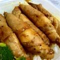 こんがり煎餅's cooksnap of when they made ミョウガの豚巻き.