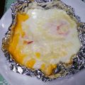 抹茶もつこ's cooksnap of when they made お弁当に♪簡単かに玉？チーズ焼き.