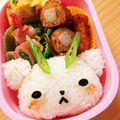 ぼっこちゃん。's cooksnap of when they made 妖怪ウォッチ★コマさん★青を緑で代用♪.